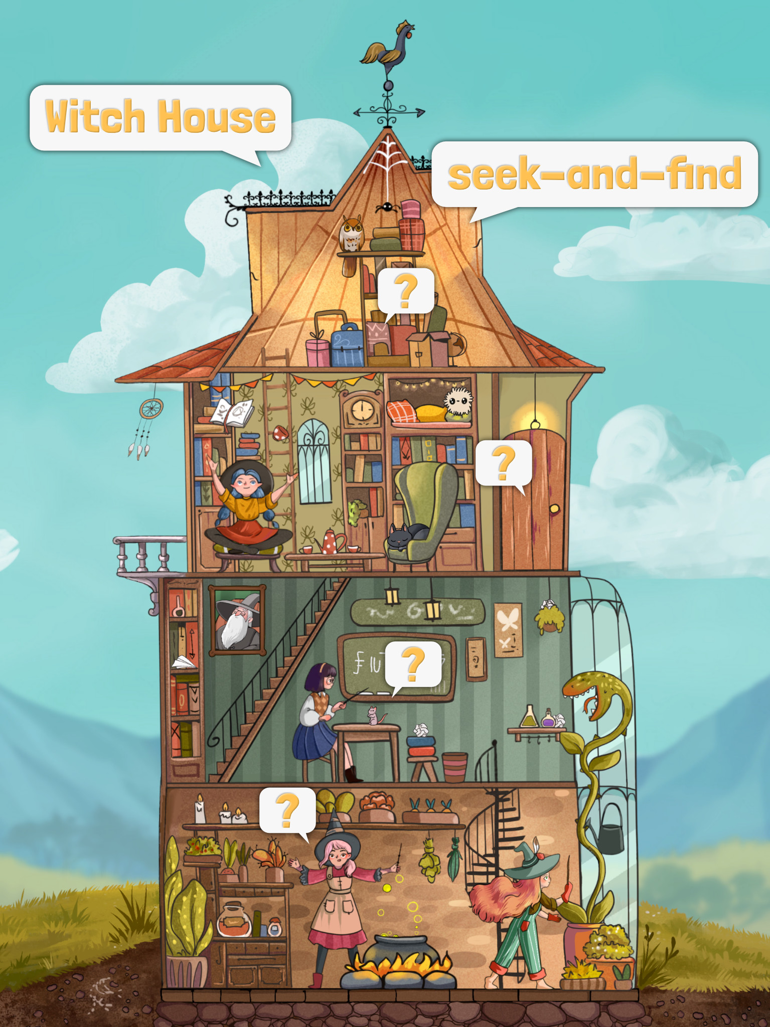 WitchHouse_Title Screen_en